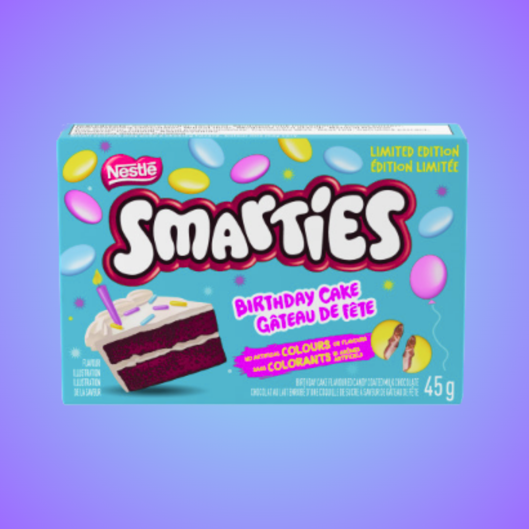 Smarties Birthday Cake - 45g