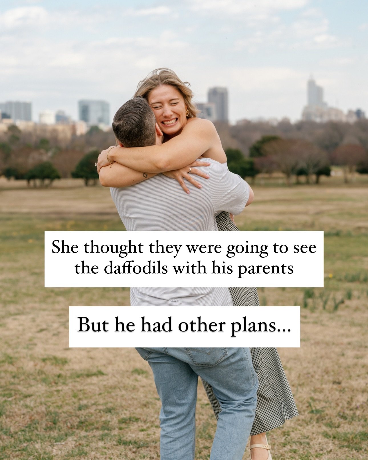 He wanted the Raleigh skyline behind them when he asked the biggest question of his life. 🏙💍

Every detail was thoughtfully planned, until moments before the proposal, everything had to change. A planned photo shoot at the exact location nearly thr