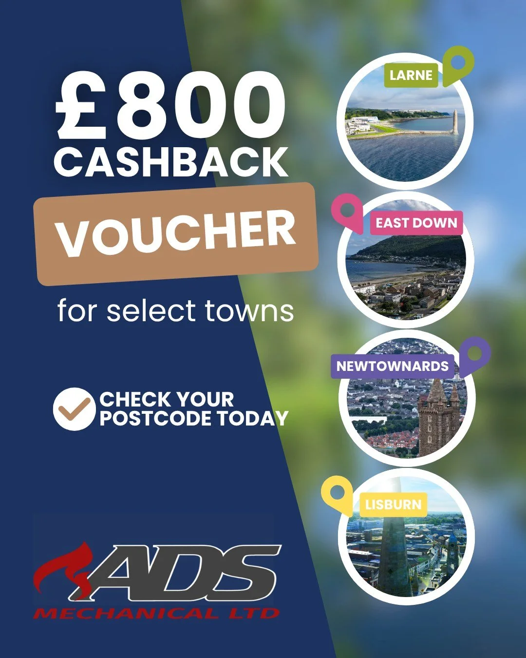 Did you receive a voucher in the post for the Phoenix Energy &pound;800 cashback offer? If so, now&rsquo;s the perfect time to make the switch to gas!

You'll receive &pound;800 cashback off the cost of your installation with this great offer, so you