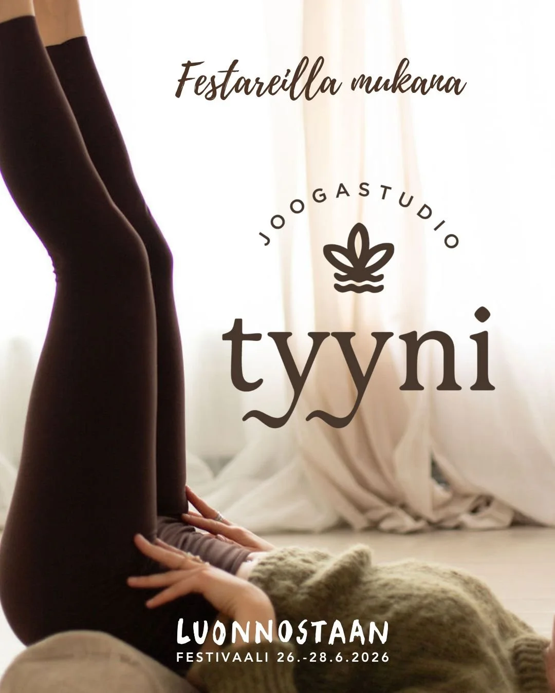 Tyyni mukana Luonnostaan -festareilla