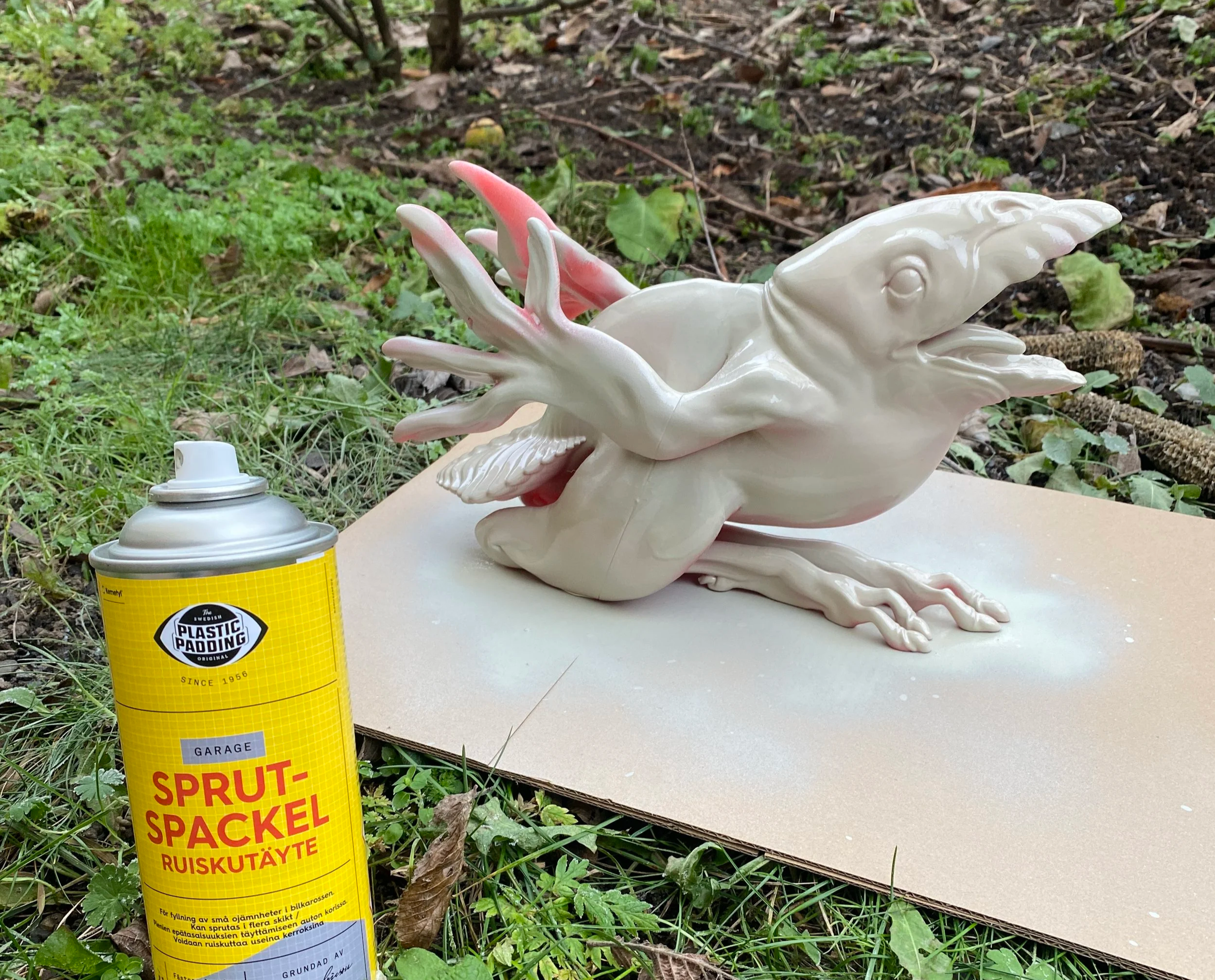 Finished with spray filler primer