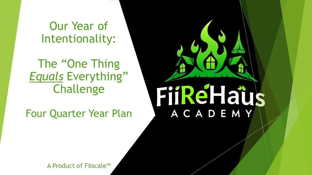 Four Quarter Year Plan