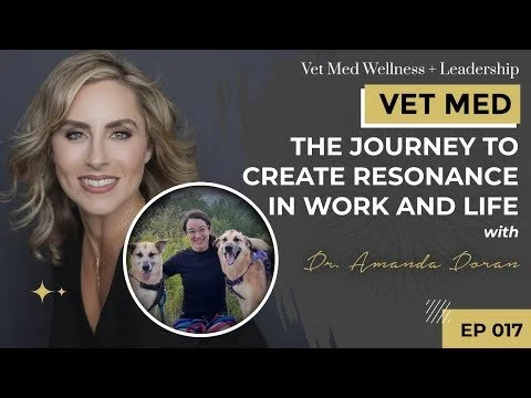 #017: VET MED - The Journey to Create Resonance in Work and Life with Dr. Amanda Doran