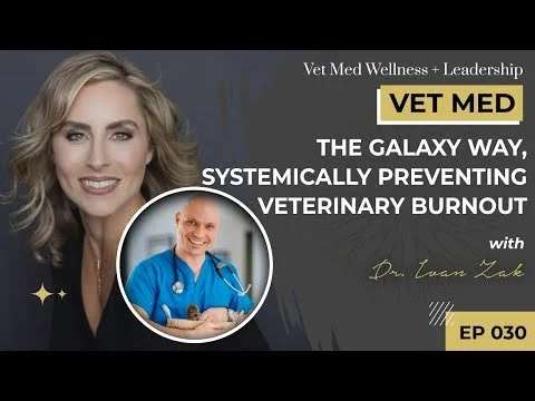 #030: VET MED - The Galaxy Way, Systemically Preventing Veterinary Burnout with Dr. Ivan Zak
