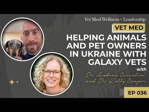 #036: VET MED - Helping Animals and Pet Owners in Ukraine with Galaxy Vets
