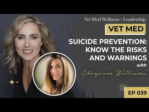 #039: Suicide Prevention: Know the Risks and Warnings with Cheyenne Williams