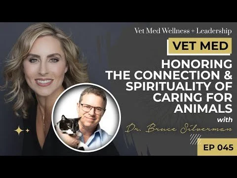 #045: VET MED - Honoring the Connection and Spirituality of Caring For Animals with Dr. Bruce Silverman