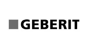GEBERIT logo in black and gray