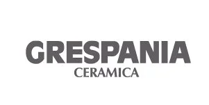 Grespania Ceramica logo in black and white