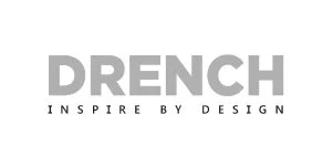 Drench logo with the tagline 'Inspire by Design'