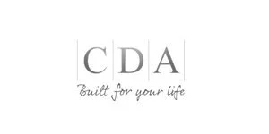CDA logo with the slogan "Built for your life."