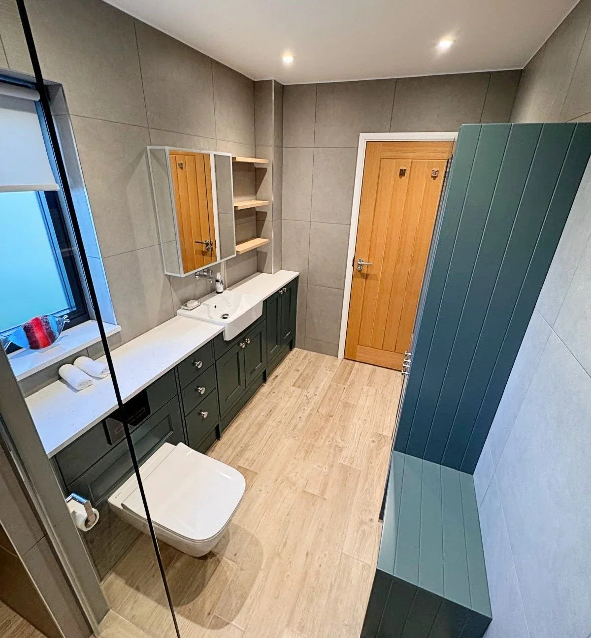 Contemporary Bathrooms in a Commercial Property