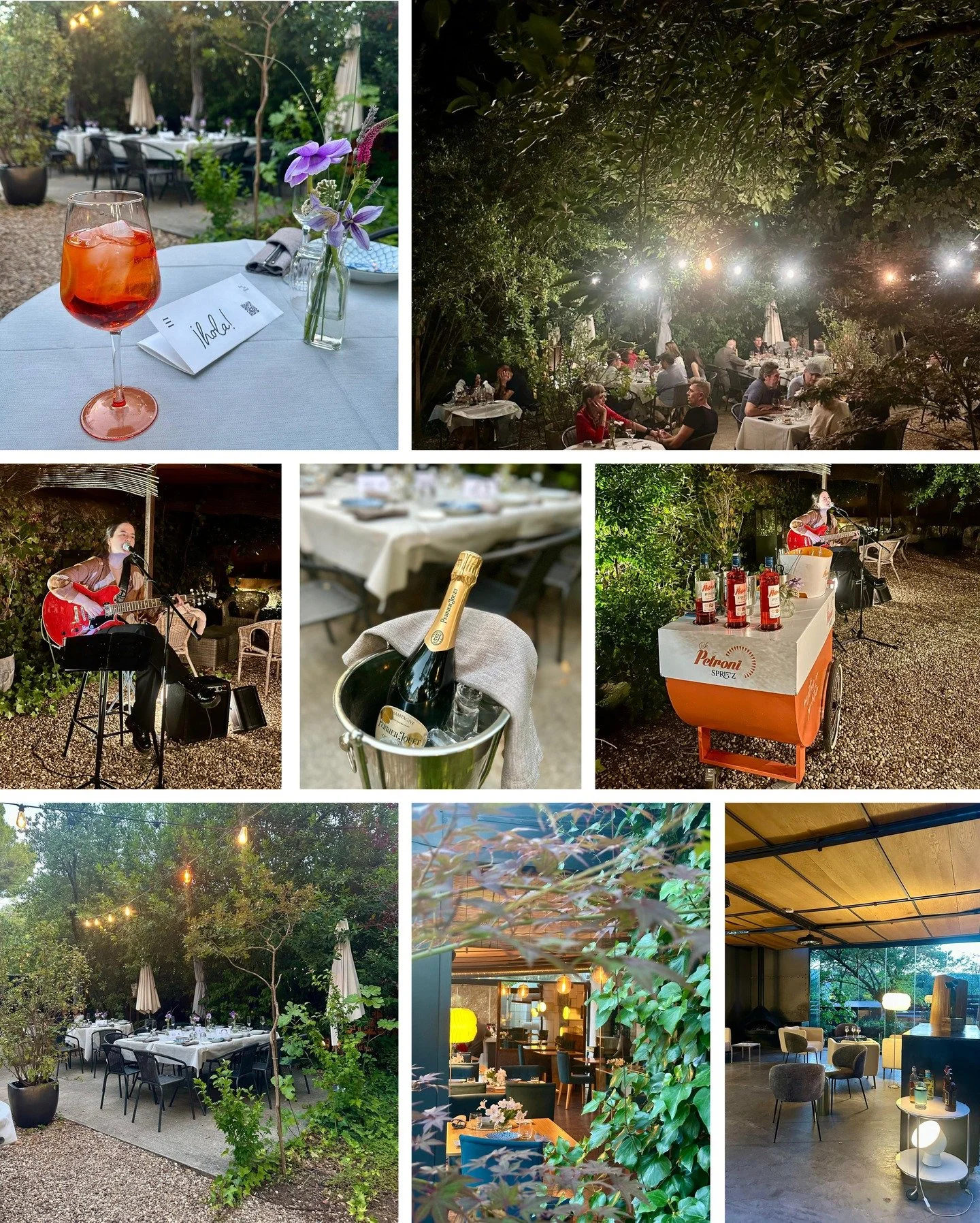 El pasado viernes, el jard&iacute;n de La Torre Box Art se transform&oacute;.
La brisa, las luces, las copas... Todo parec&iacute;a confabularse para dar la bienvenida a Esencia Club.

Son&oacute; Bel&eacute;n Alonso, servimos St. Petroni Spritz, des