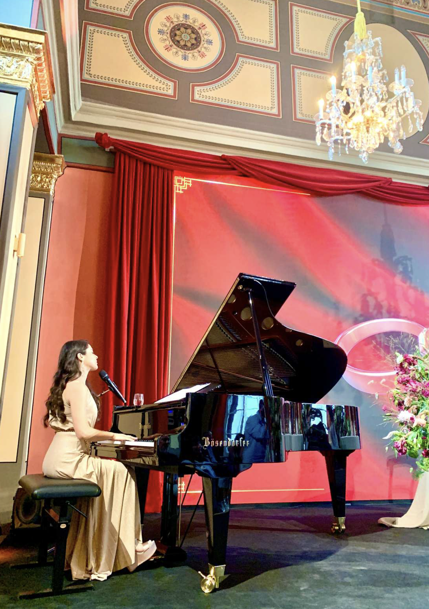 CENA CONCIERTO DE MIRIAM LUNA: "PIANO &amp; SOUL"