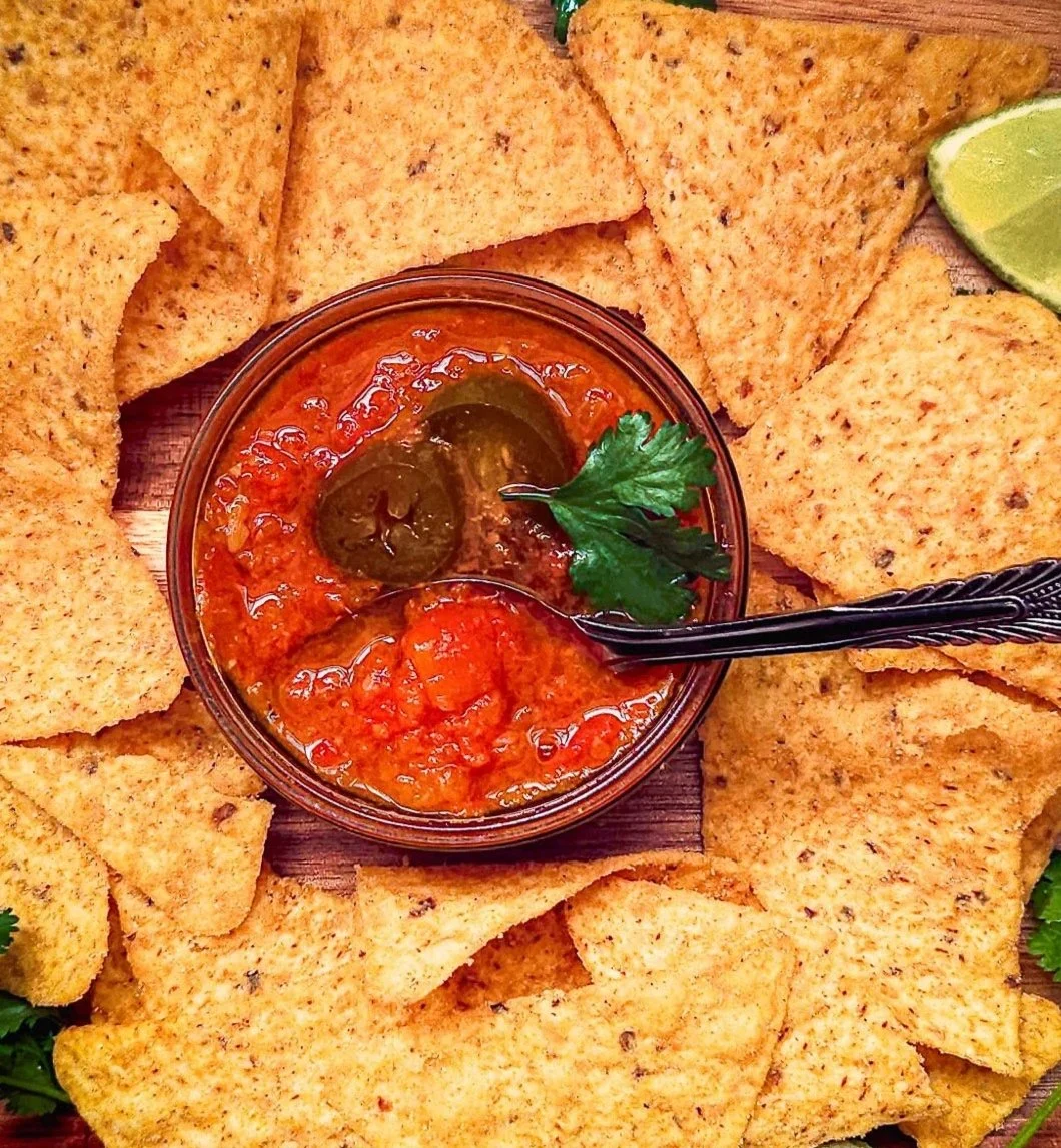 Slow-Simmered Garden Tomato Salsa