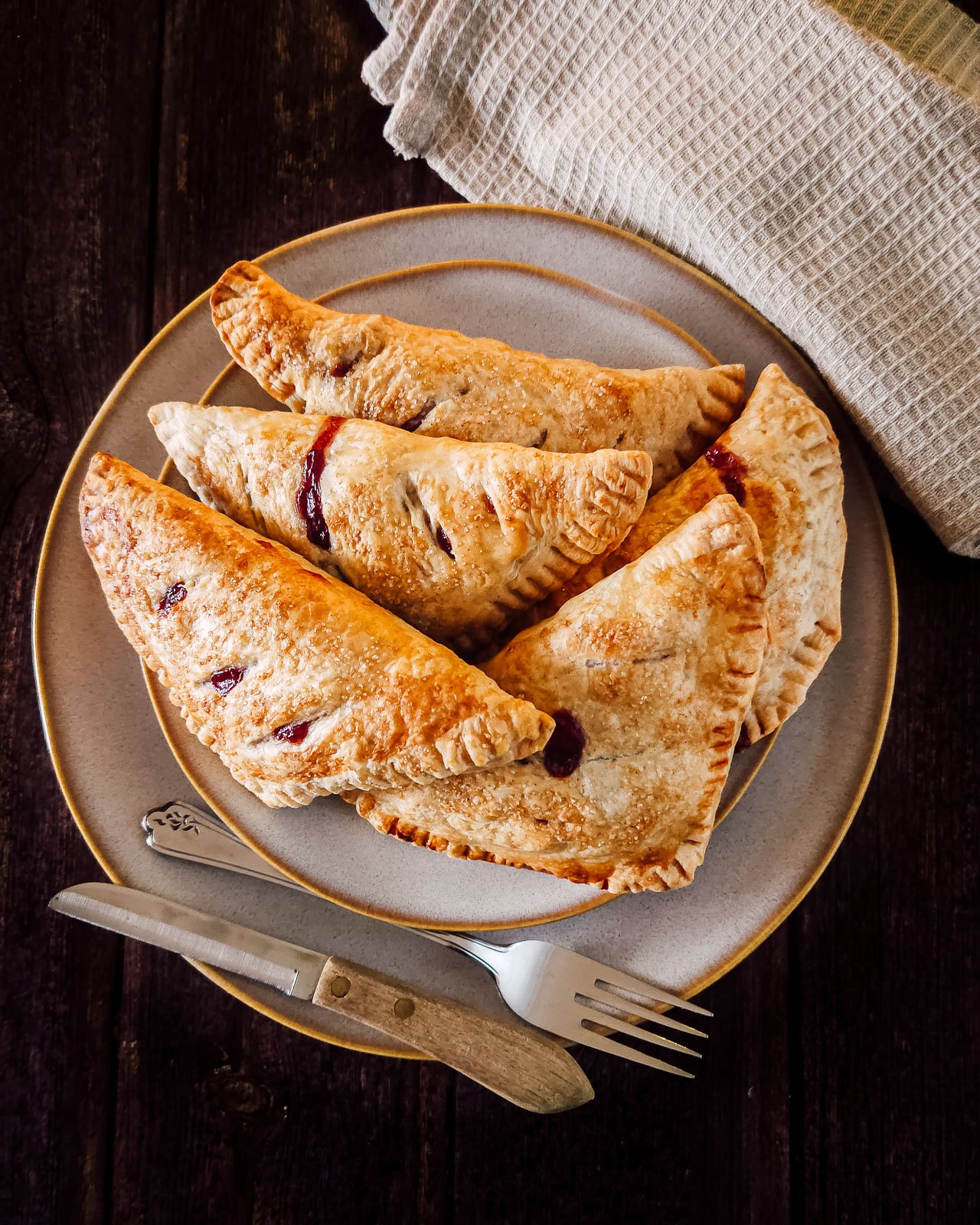 Apple &amp; Blueberry Turnovers (Pies)