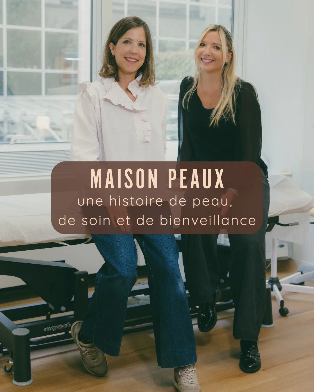 Bienvenue chez Maison Peaux !

Nous sommes Myriam et St&eacute;phanie, anciennes infirmi&egrave;res sp&eacute;cialis&eacute;es en dermatologie et m&eacute;decine esth&eacute;tique depuis 10 ans.

Si nous avons cr&eacute;&eacute; Maison Peaux, c&rsquo