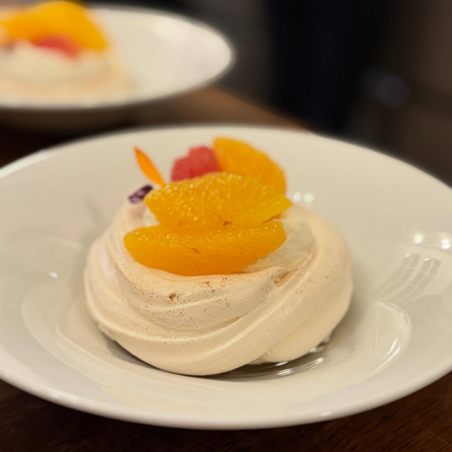 Pavlova aux agrumes 🍊