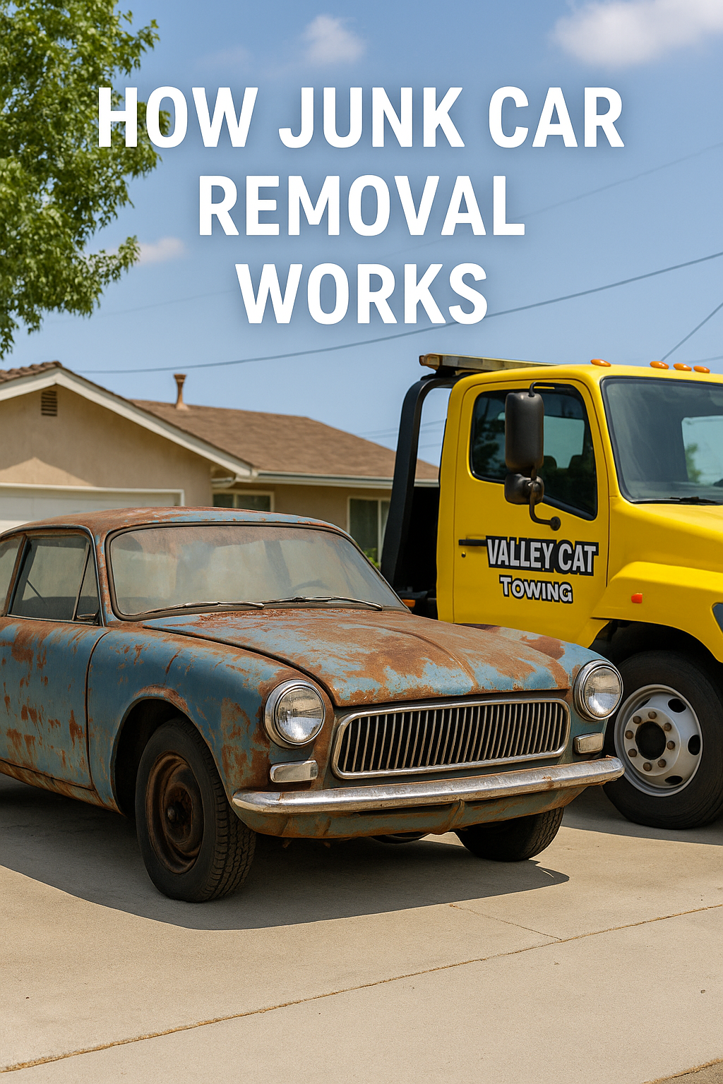 How Junk Car Removal Works in the San Fernando Valley – And What You Can Get Paid