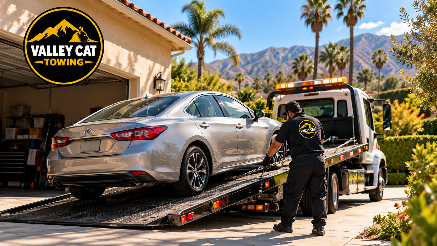 Can a Tow Truck Pick Up Your Car From Home? What San Fernando Valley Drivers Should Know