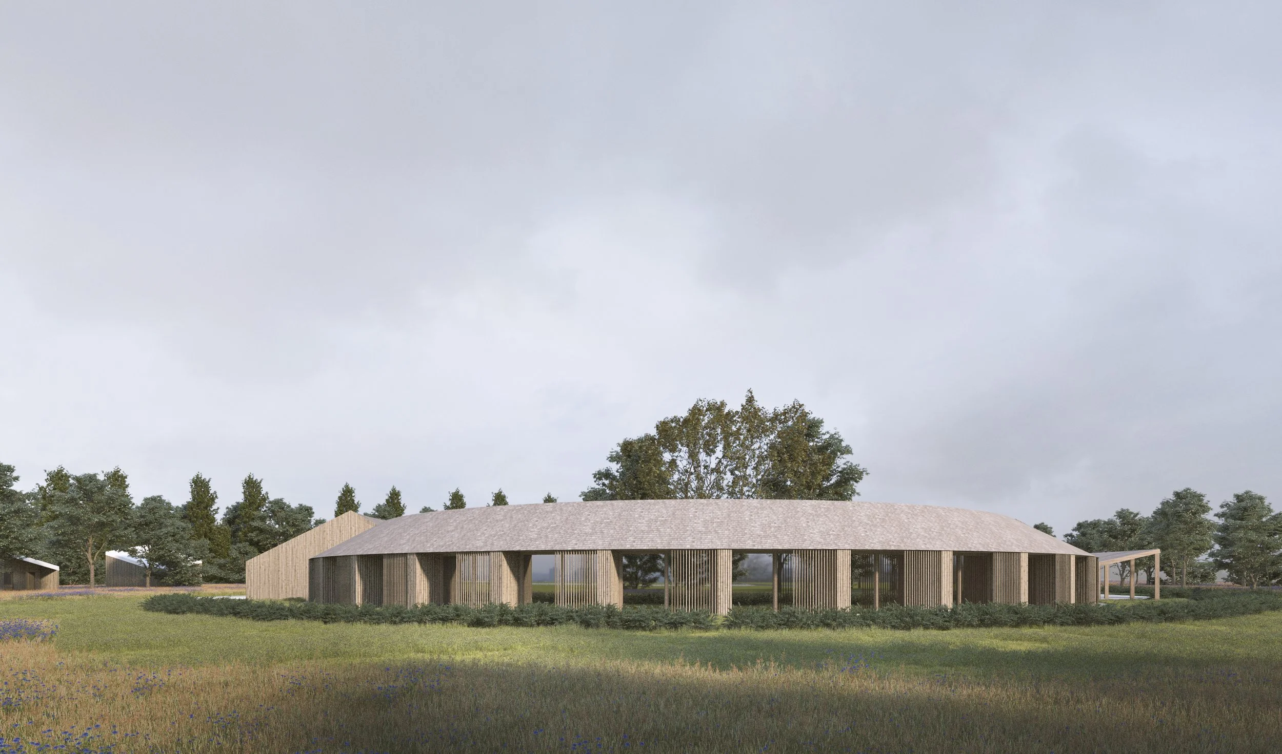 Rendezvényközpont szállásépület