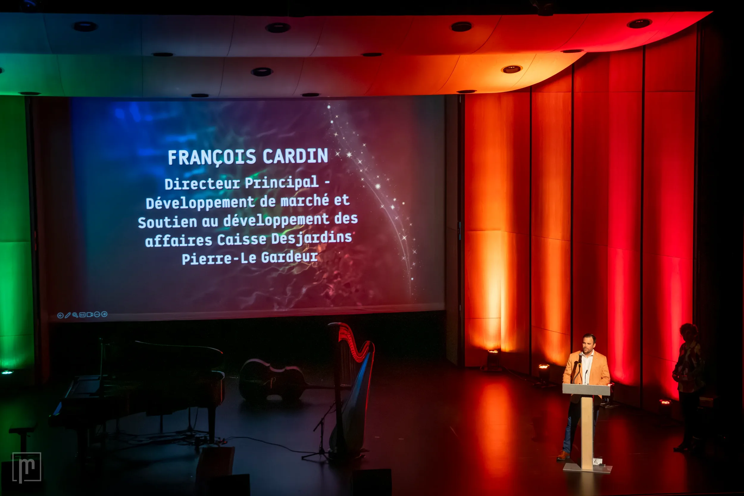 2026-04-23 François Cardin, directeur principal développement des affaires, partenaire de saison Caisse Desjardins Pierre-Le Gardeur