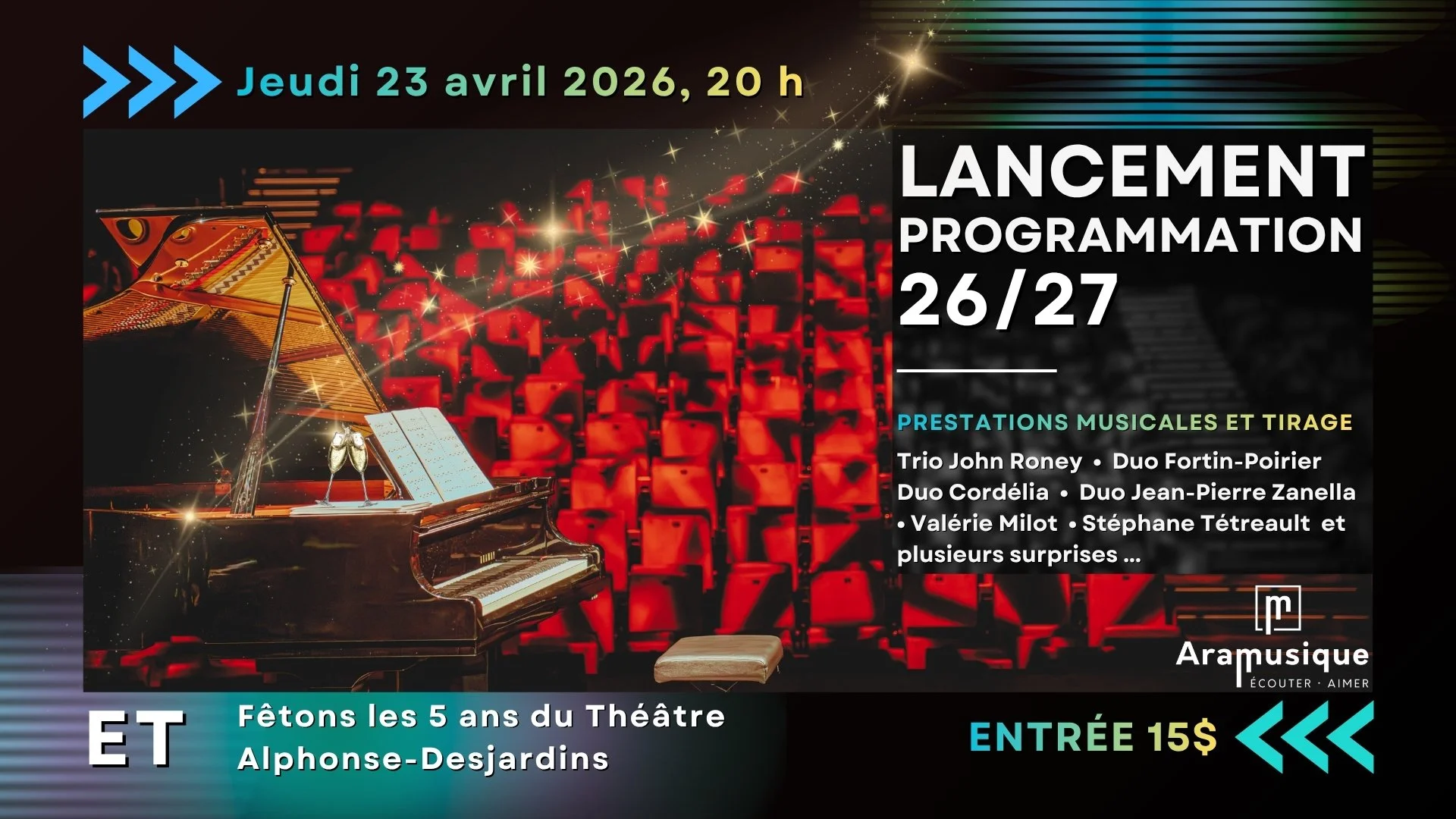 LANCEMENT ARAMUSIQUE