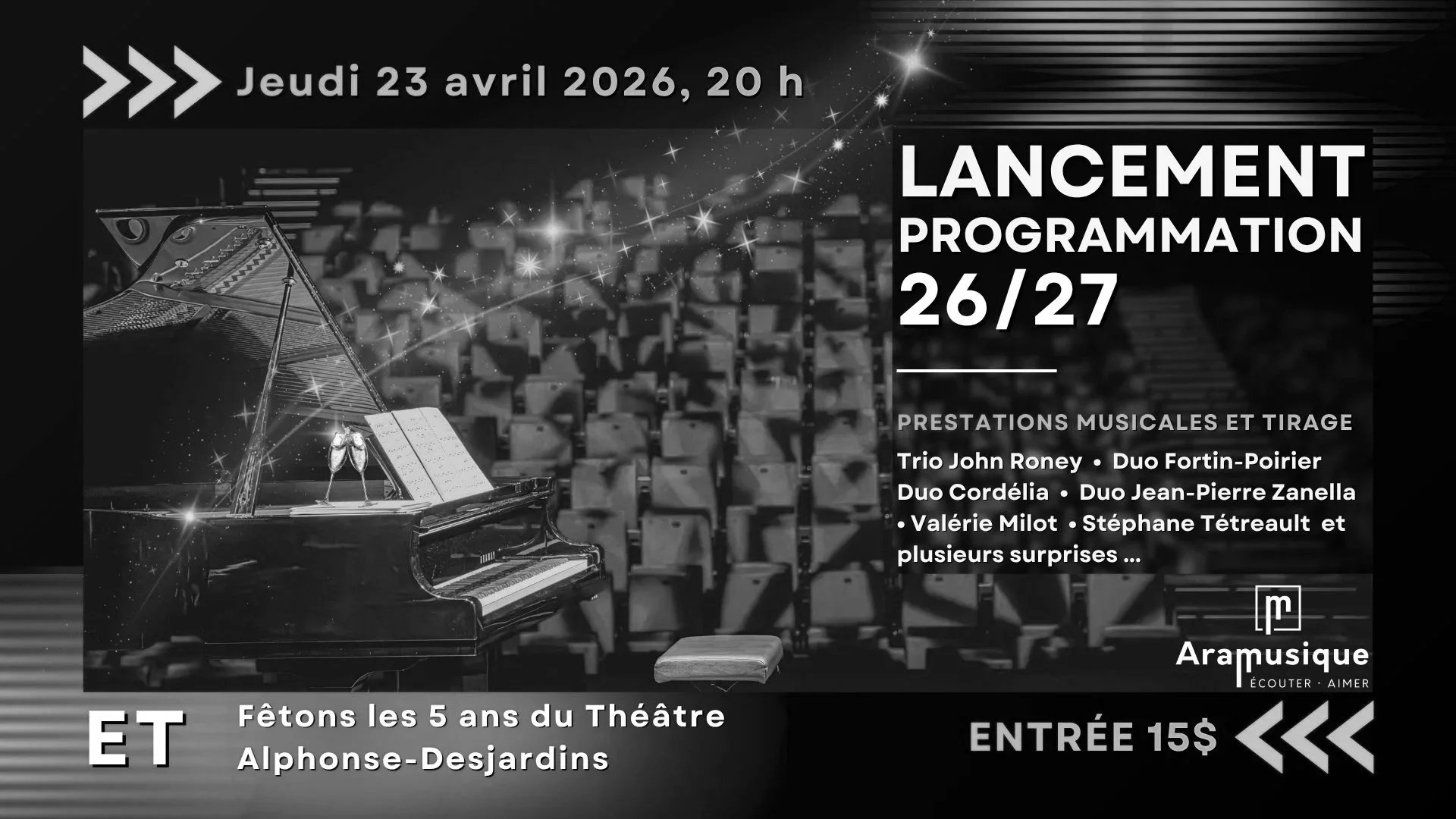LANCEMENT ARAMUSIQUE