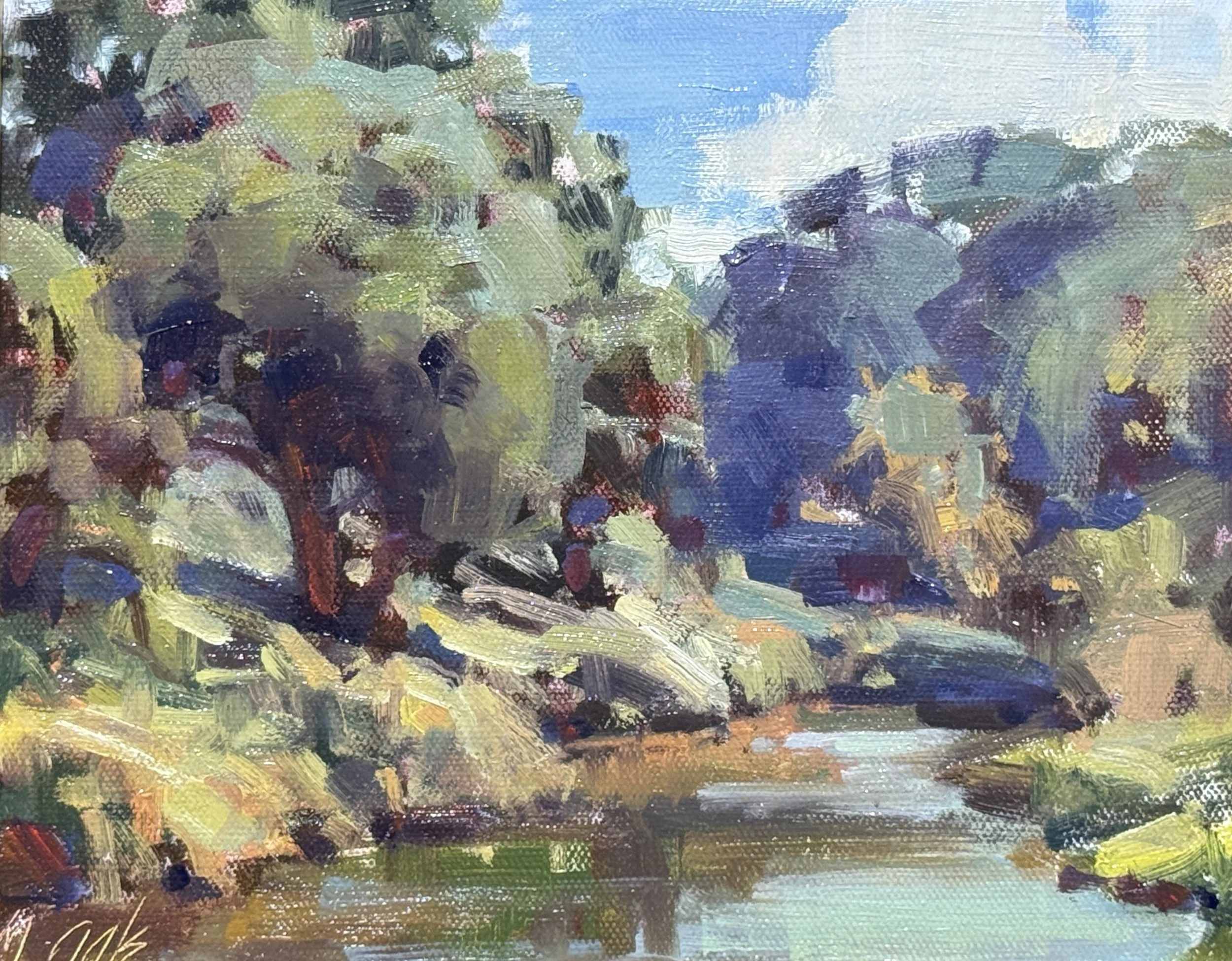 Trees And Stream 8x10 Oil_Panel $650.jpg