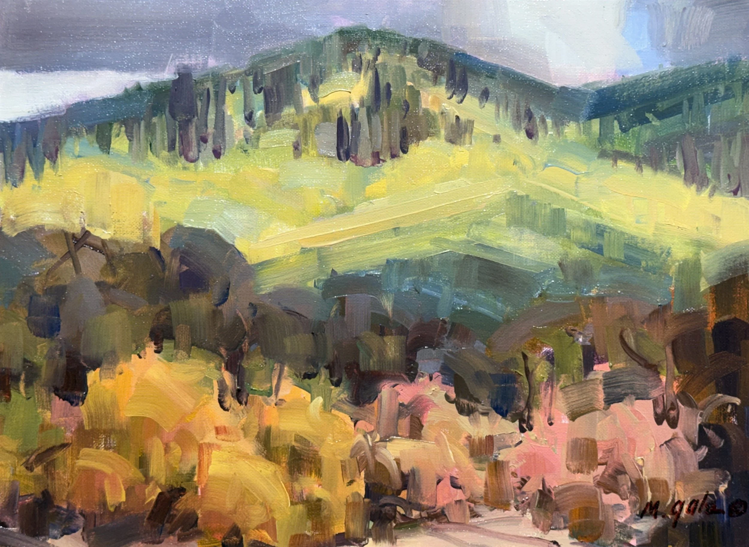 Aspen and Oak Brush