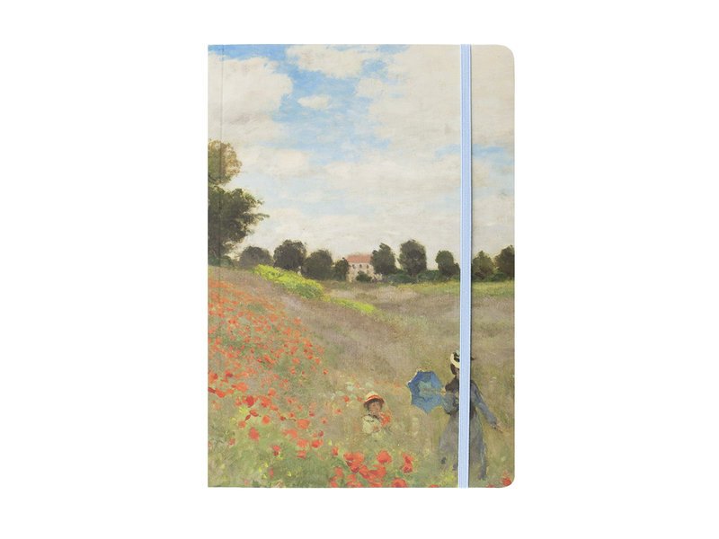 Notebook - Monet Poppies