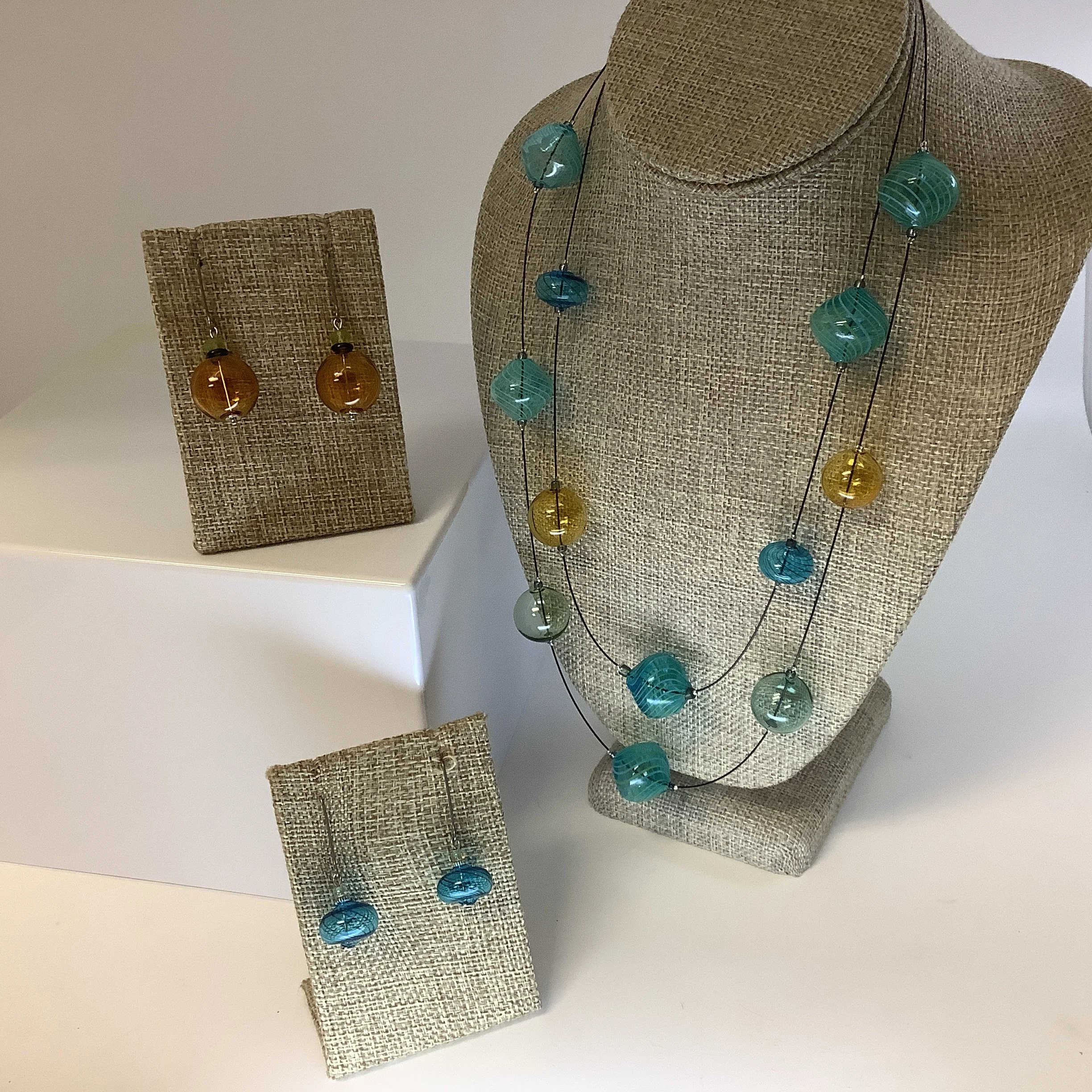 Lily Tsay Glass Earr & Necklace.JPEG