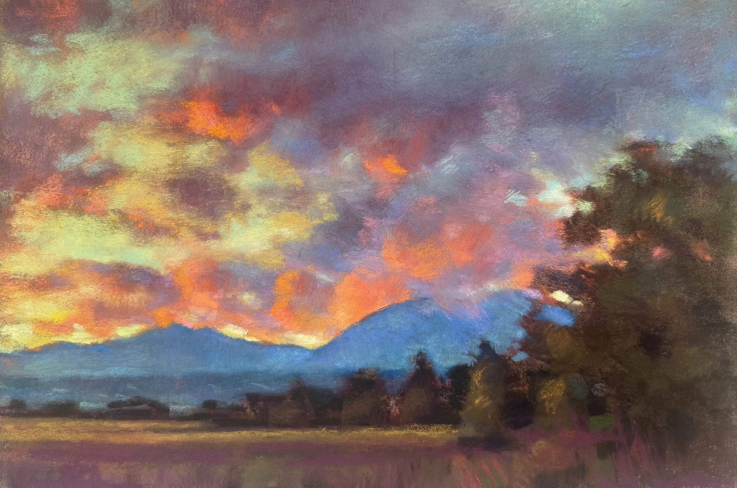 Pink Clouds over Collegiates