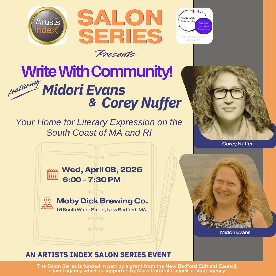 Write With Community joins the Artists Index Salon Series!