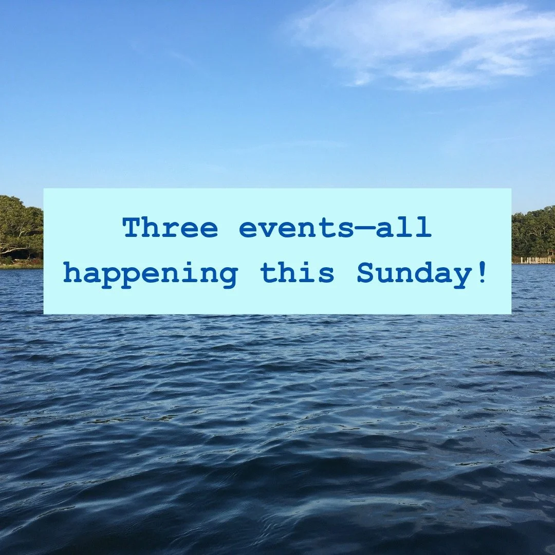 🎉𝐈𝐭&rsquo;𝐬 𝐚 𝐟𝐮𝐥𝐥 𝐒𝐮𝐧𝐝𝐚𝐲&mdash;𝐭𝐡𝐫𝐞𝐞 𝐞𝐯𝐞𝐧𝐭𝐬 𝐚𝐥𝐥 𝐢𝐧 𝐨𝐧𝐞 𝐝𝐚𝐲!

✍ Join local poet Hannah Little for an hour of meaningful reflection, creativity, and connection. Participants will explore their level of self-awarene