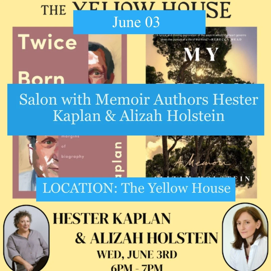 🎉 Three events happening this week that we wanted to shout out:

👉 Salon with Memoir Authors Hester Kaplan &amp; Alizah Holstein
📌 The Yellow House
📆 June 03, 2026 | 6-7:00 PM

Join salon style discussion, Q&amp;A, and signing with Rhode Island b
