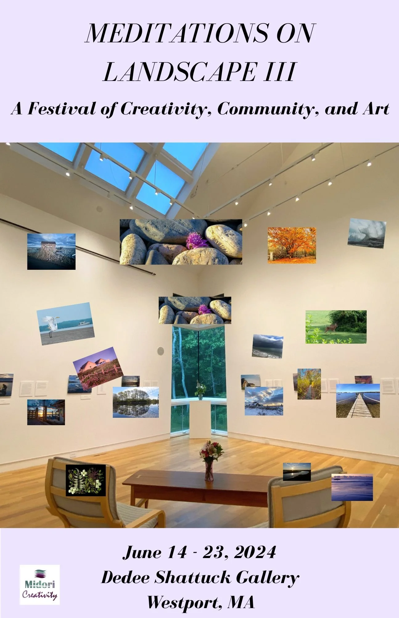 Promotional poster for Meditations on Landscape III