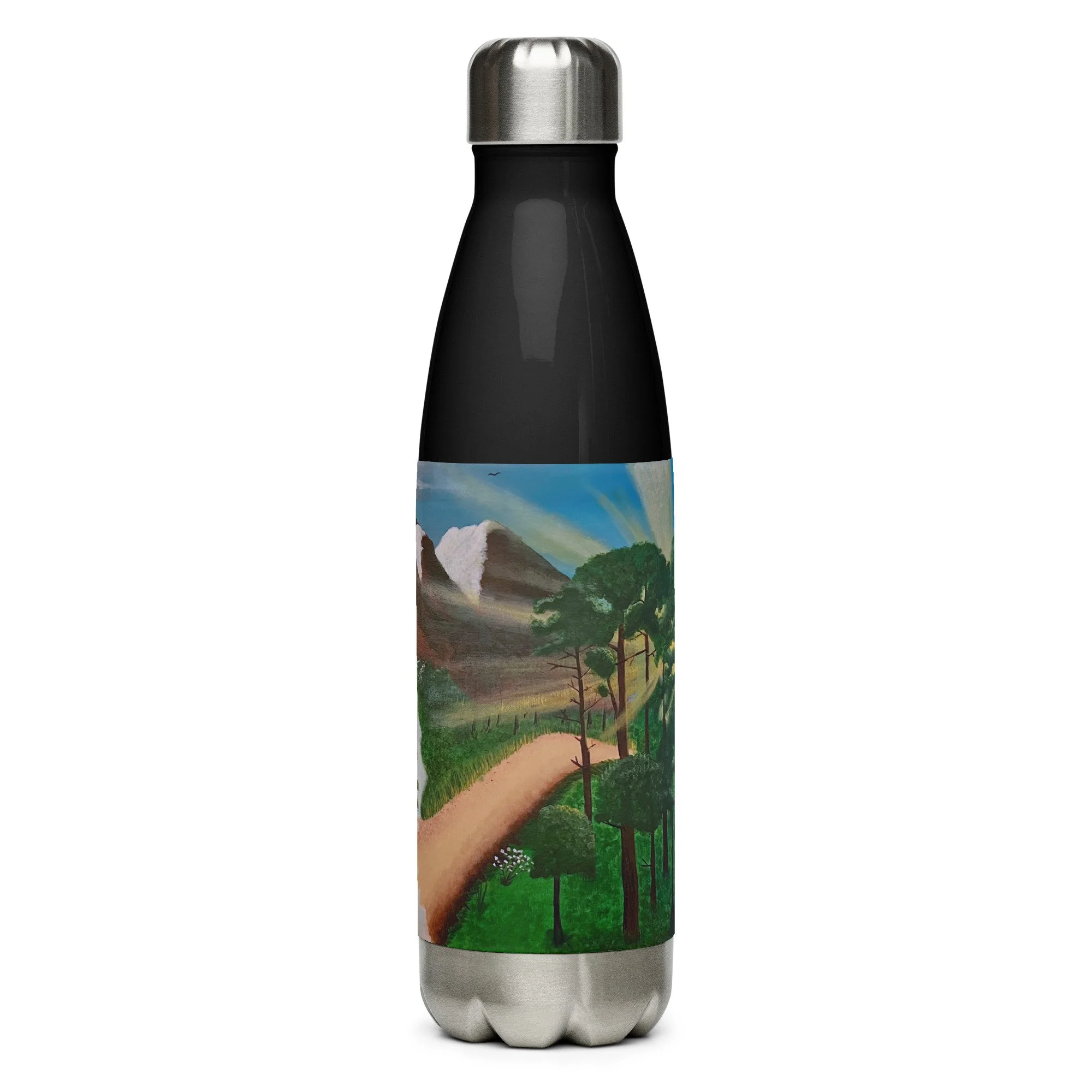 The Sun Thaws by Brian M. Self Stainless Steel Water Bottle