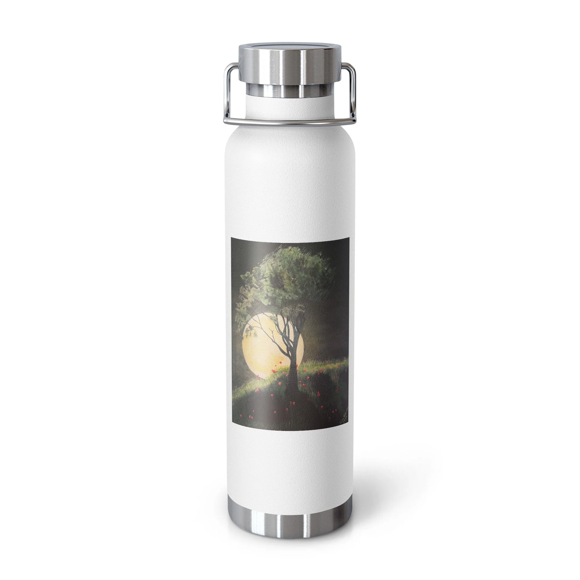 Full Moon Rises by Justin Robertson Insulated Bottle