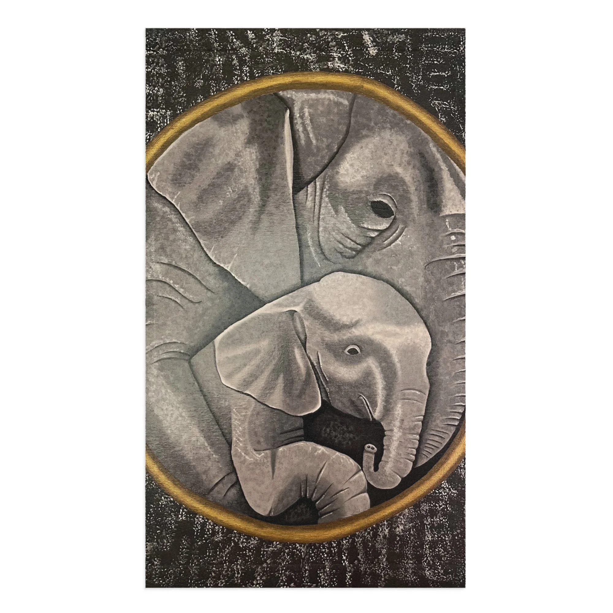 A Mother's Love by Brian M. Self Hand Towel