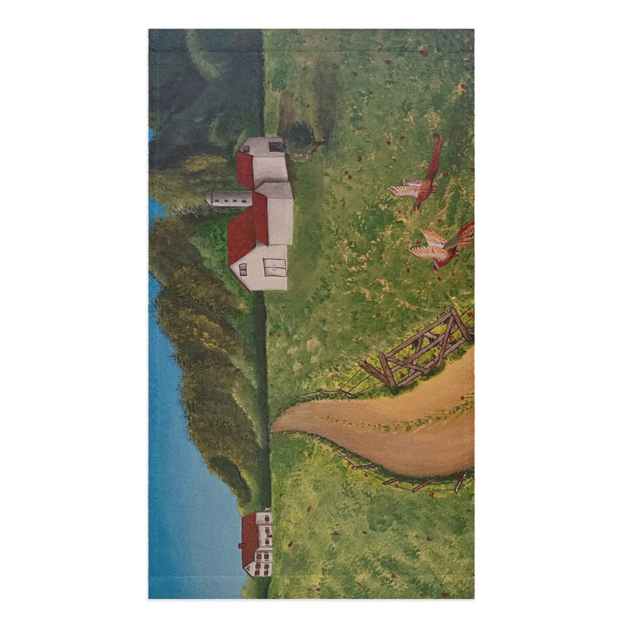 Country Living by Justin Robertson Hand Towel