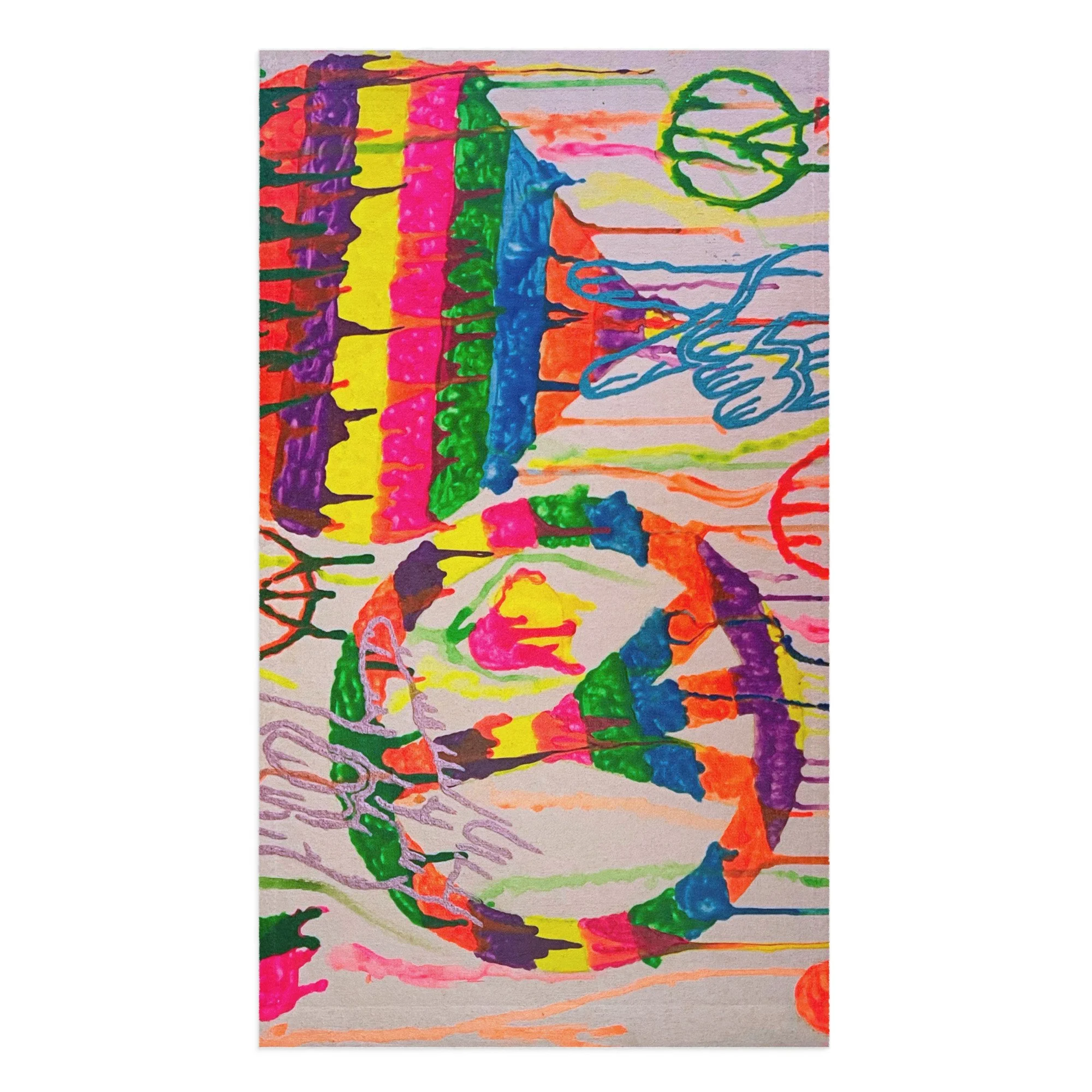 Hot Mess by J Gardner Hand Towel