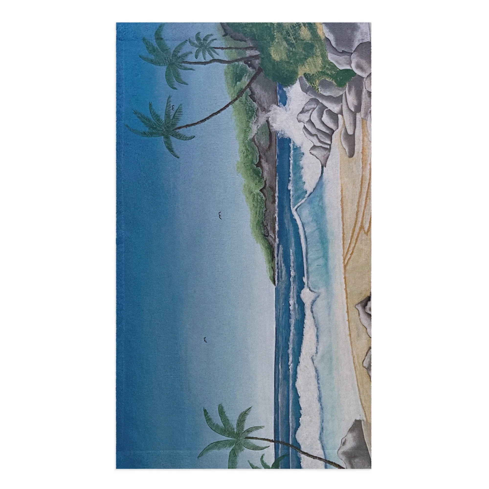 Island Paradise by Justin Robertson Hand Towel