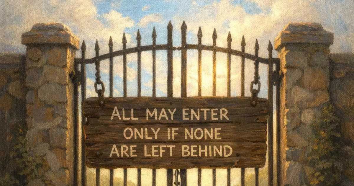 At the Gate: A Poem by David NeSmith