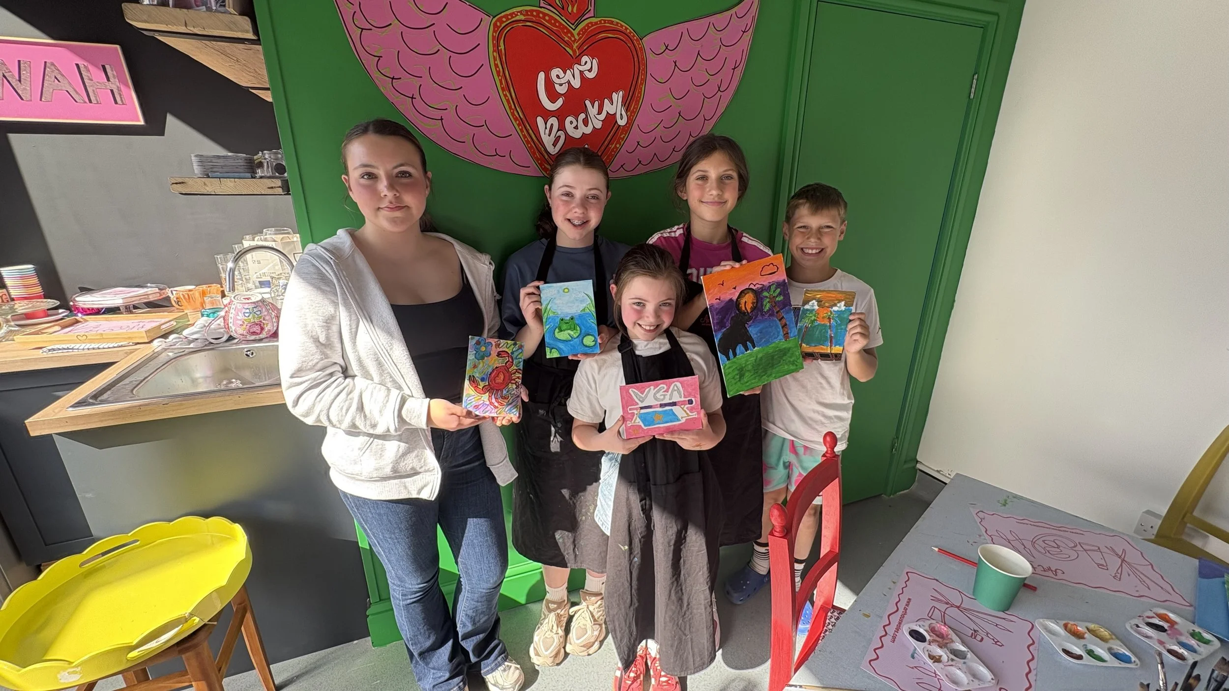 Mixed Ages art session