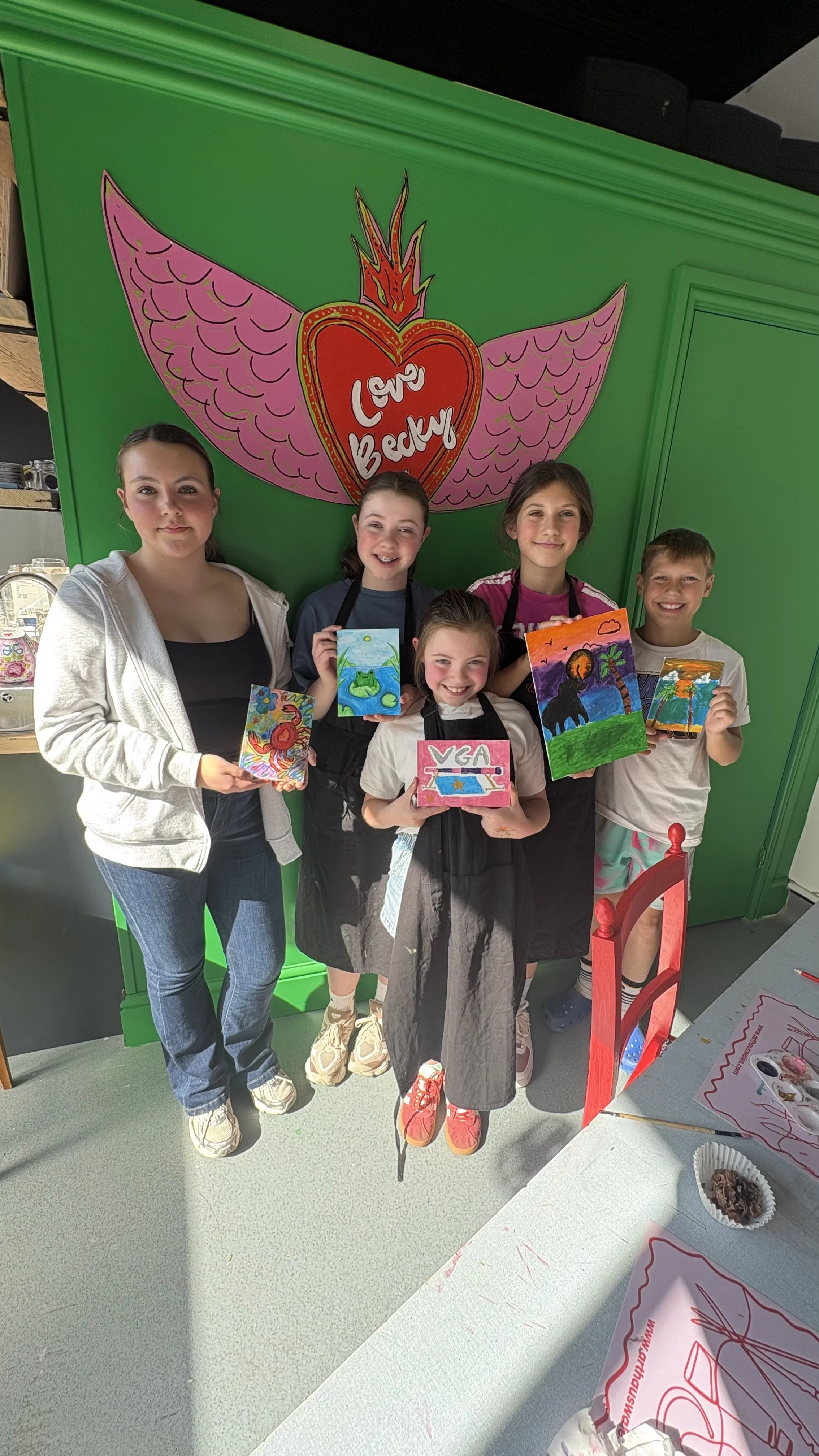 Kids Mixed Ages art session