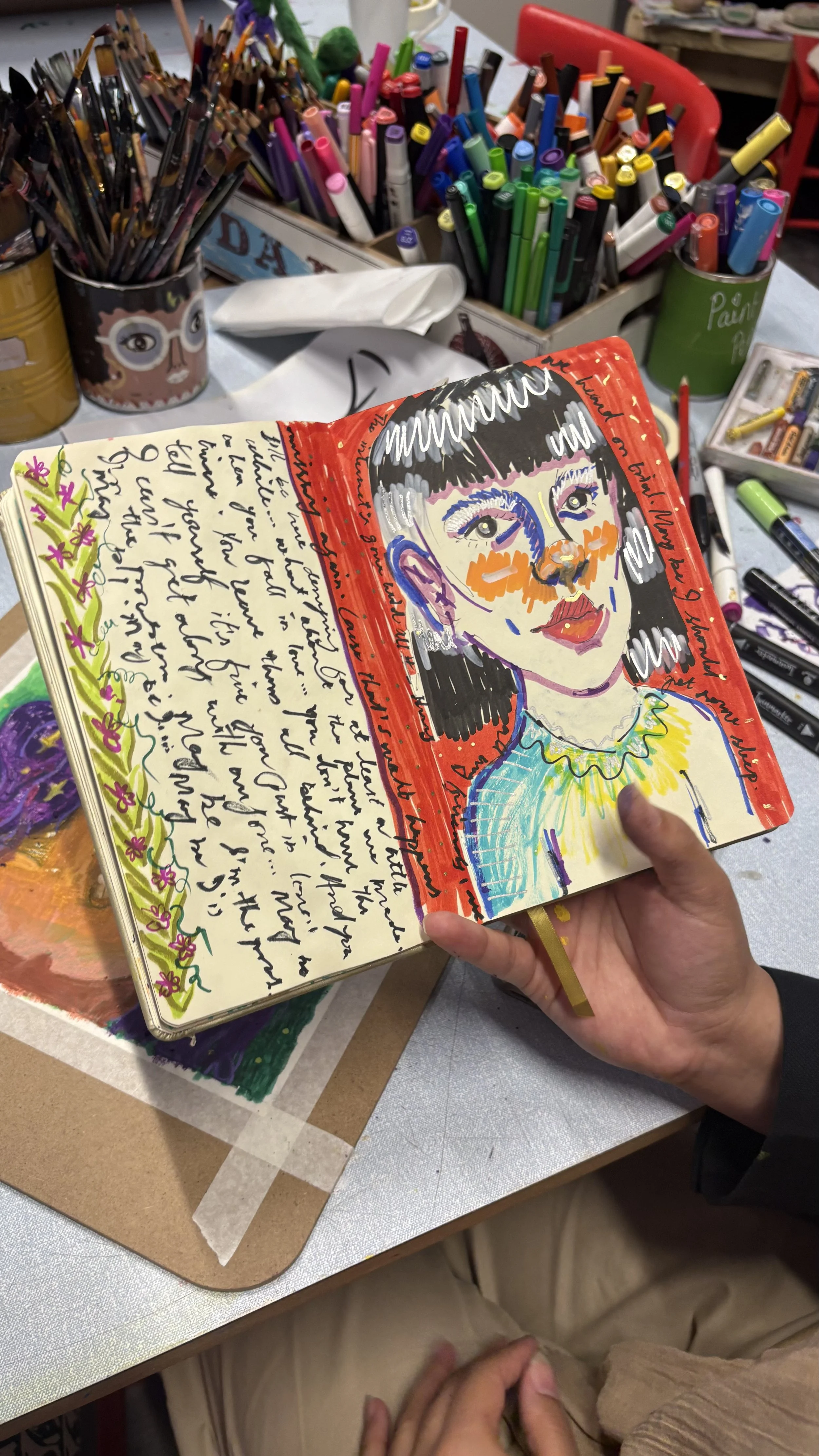 Art Journaling Workshop. 