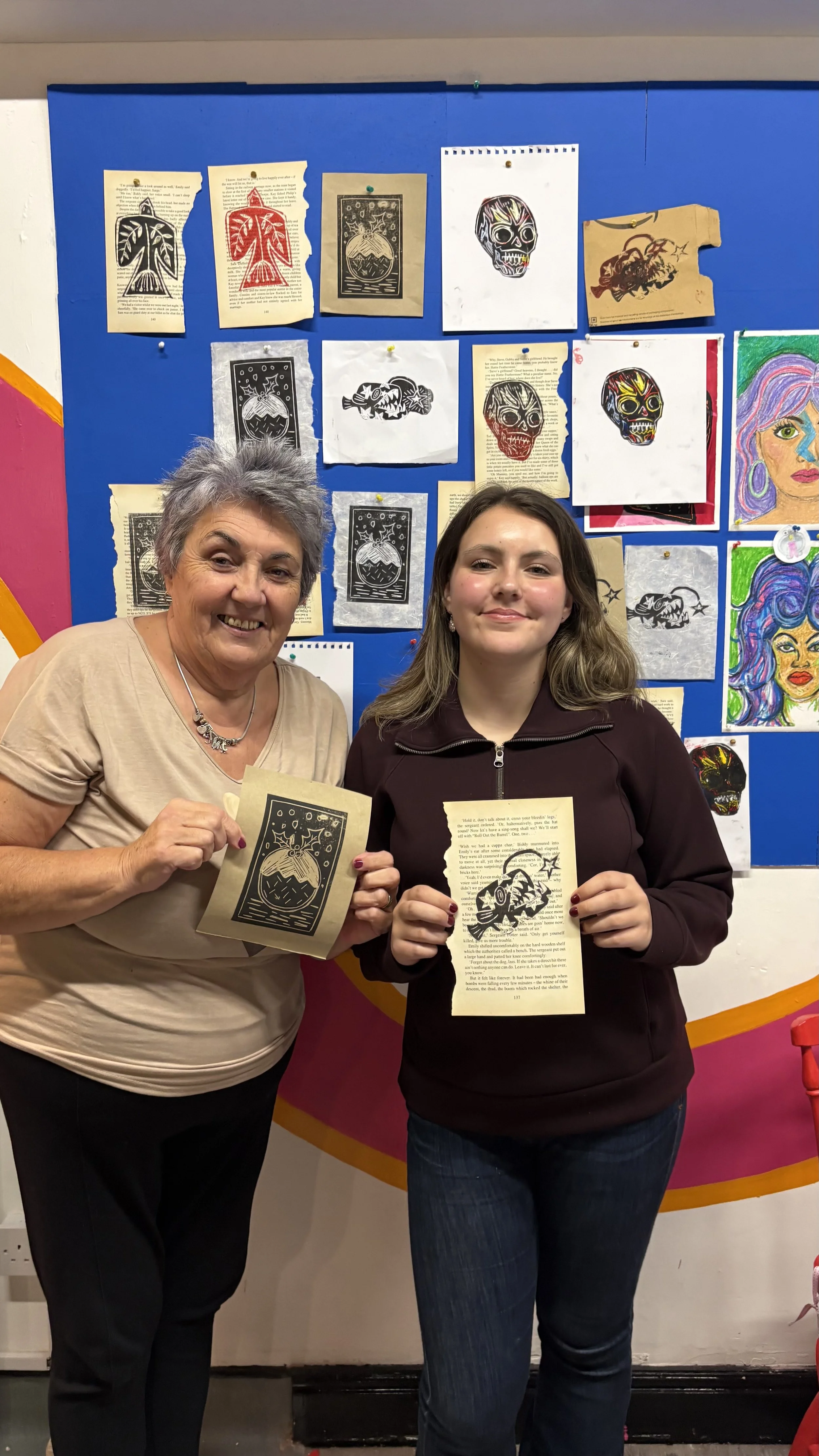 Lino Print Making