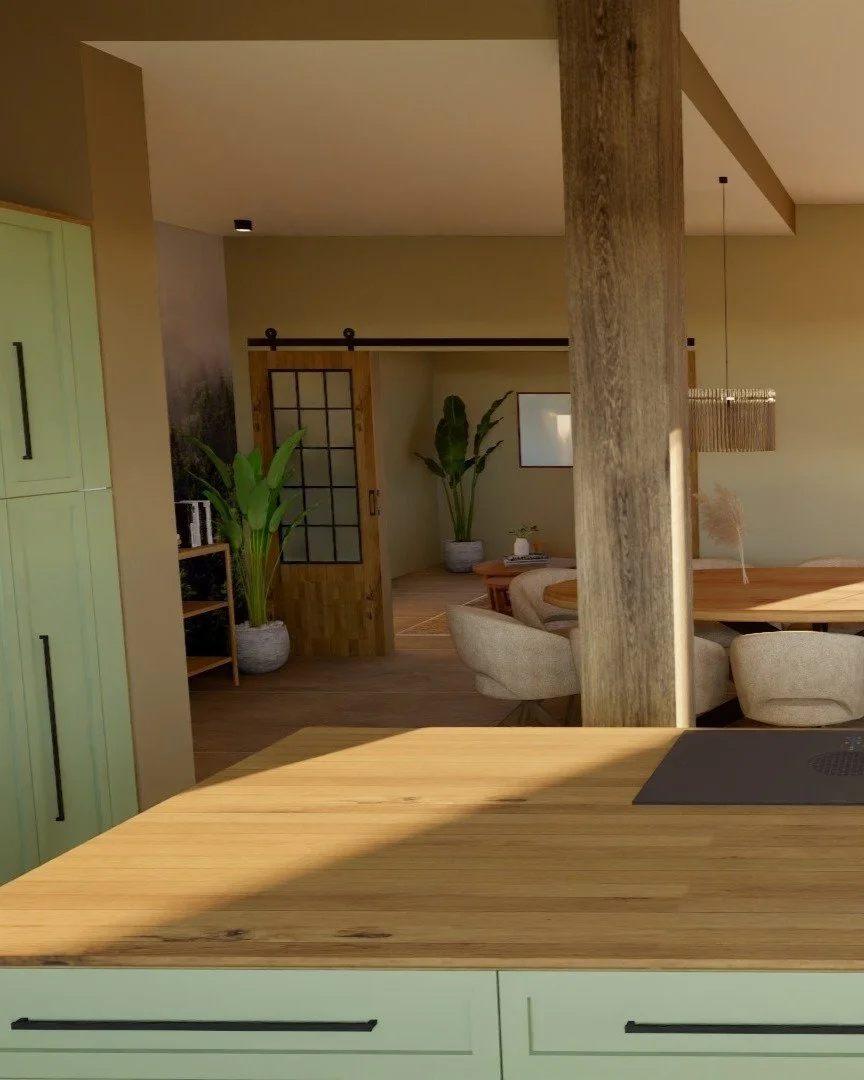 Voortgang opdracht interieur ontwerp Pietersbierum.