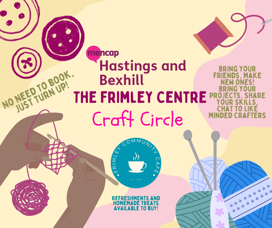 Frimley Craft Circle - First Saturday in every month at Frimley Community Cafe